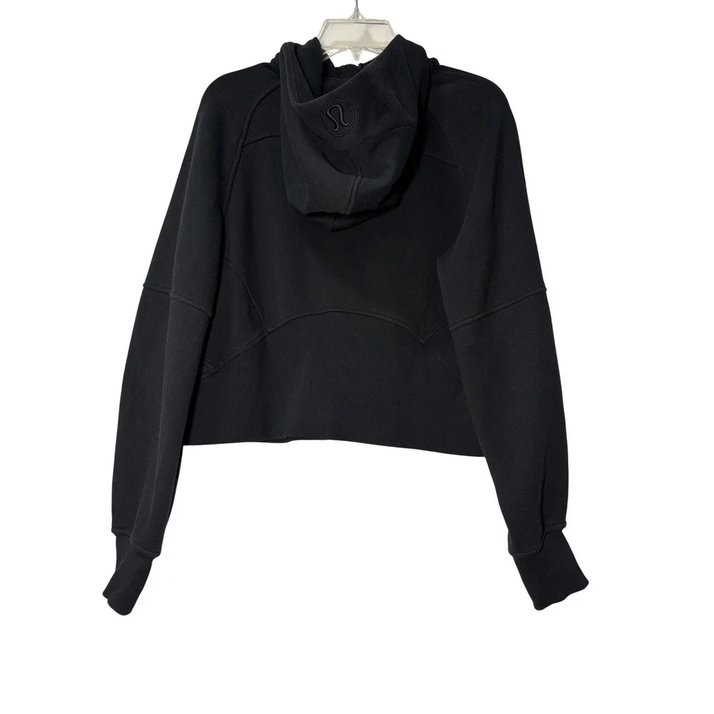 Lululemon Scuba Oversized‎ Half Zip Hoodie Black XS/S
